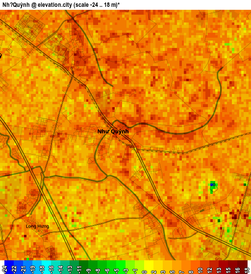 Như Quỳnh elevation map