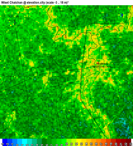 Wiset Chaichan elevation map