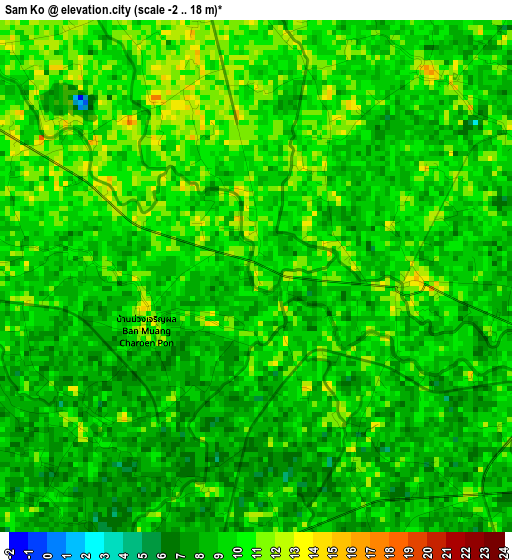 Sam Ko elevation map