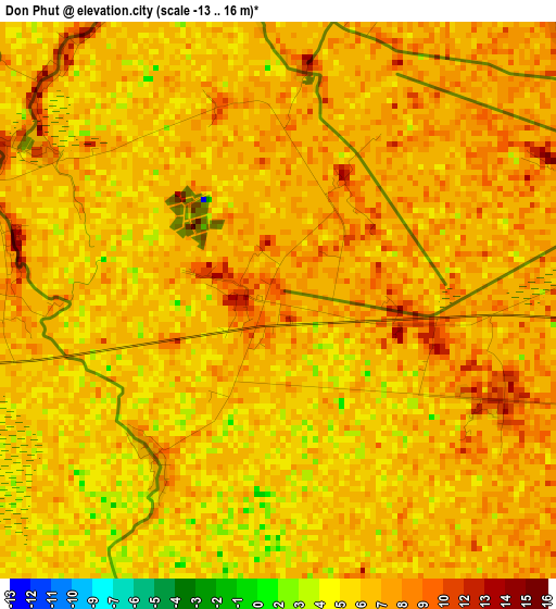 Don Phut elevation map