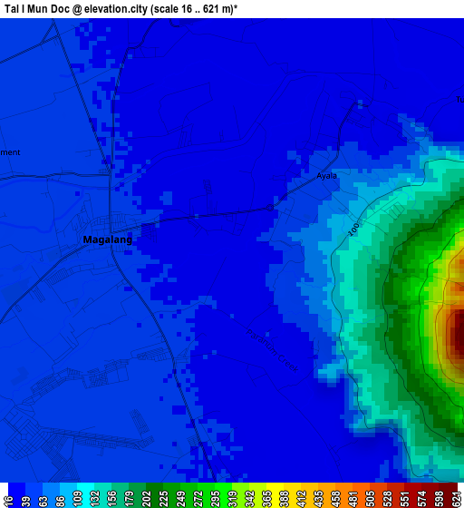 Tal I Mun Doc elevation map