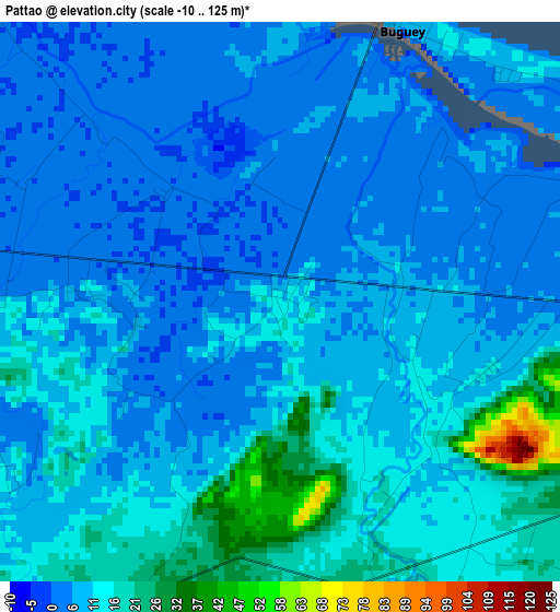 Pattao elevation map