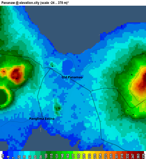 Pananaw elevation map