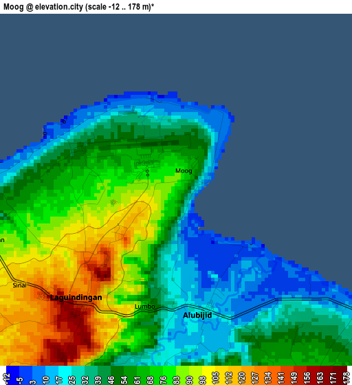 Moog elevation map