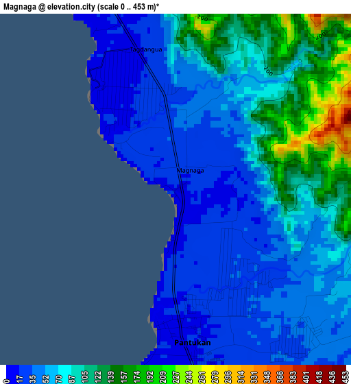 Magnaga elevation map