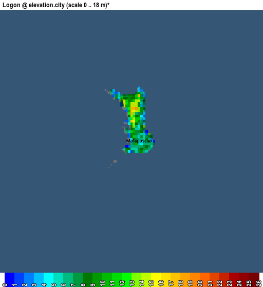 Logon elevation map