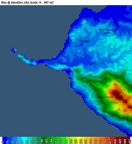 Bao elevation map