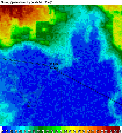 Suong elevation map