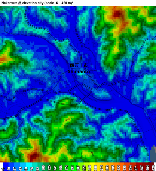 Nakamura elevation map