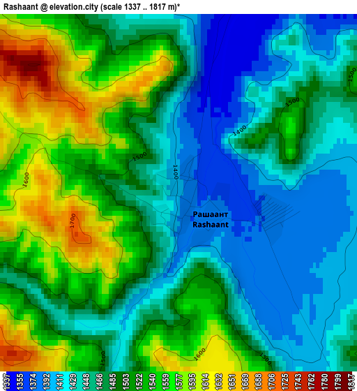 Rashaant elevation map