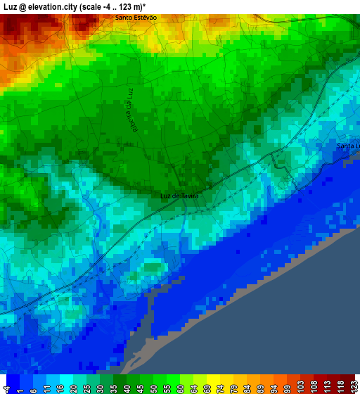 Luz elevation map