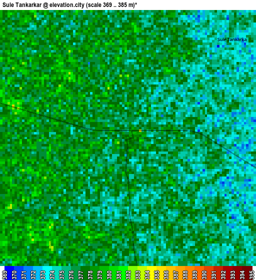 Sule Tankarkar elevation map