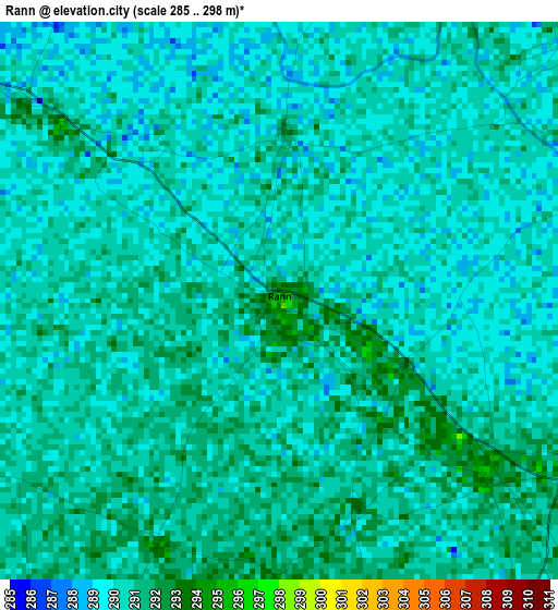 Rann elevation map