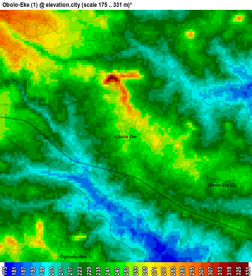 Obolo-Eke (1) elevation map