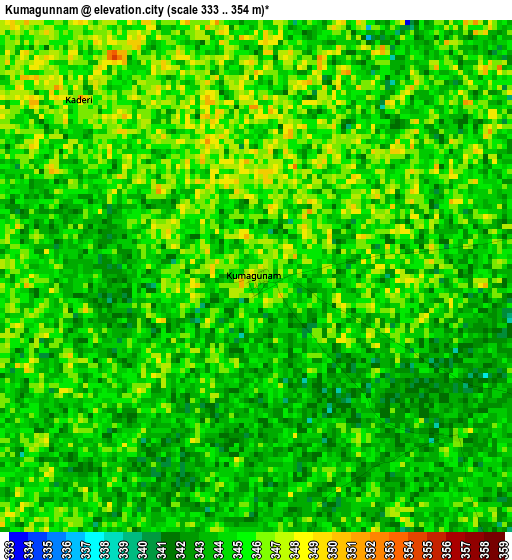 Kumagunnam elevation map