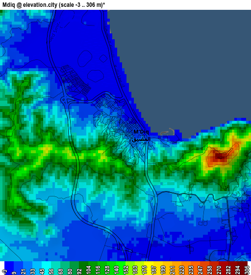 Mdiq elevation map