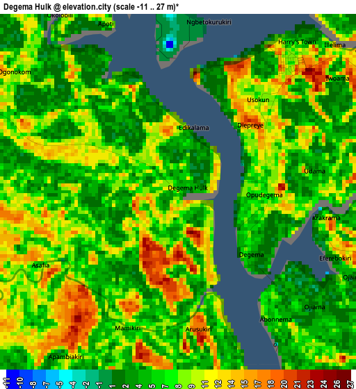 Degema Hulk elevation map