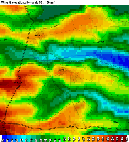 Wing elevation map