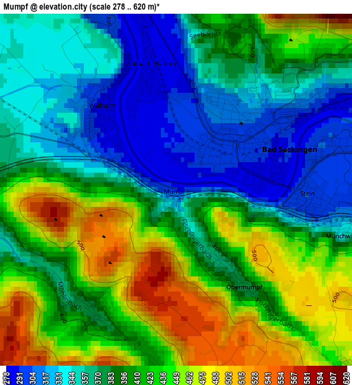 Mumpf elevation map