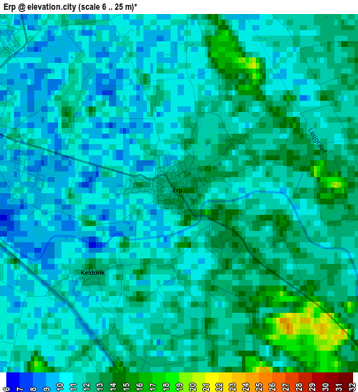 Erp elevation map