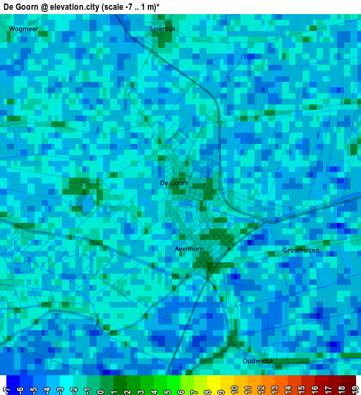 De Goorn elevation map