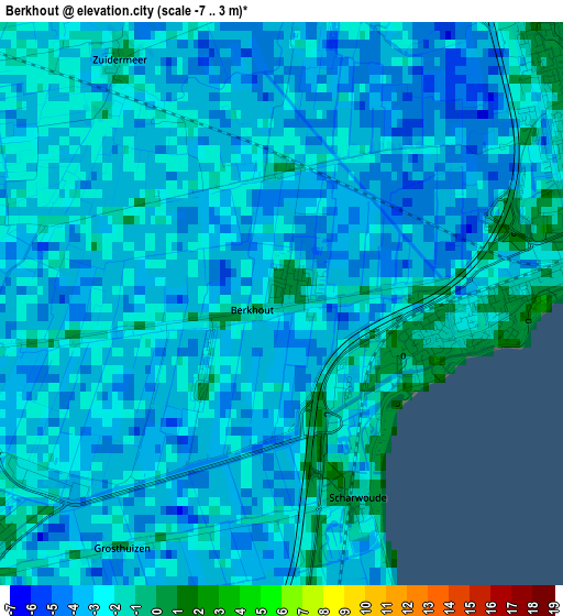 Berkhout elevation map