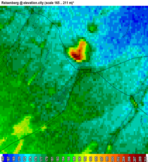 Reisenberg elevation map