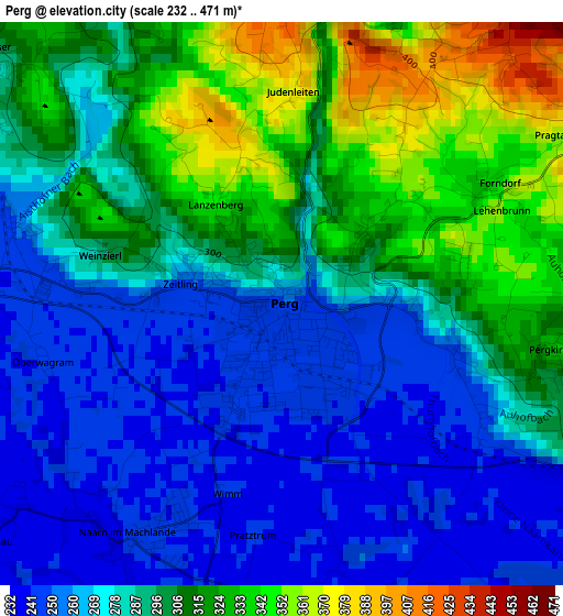 Perg elevation map