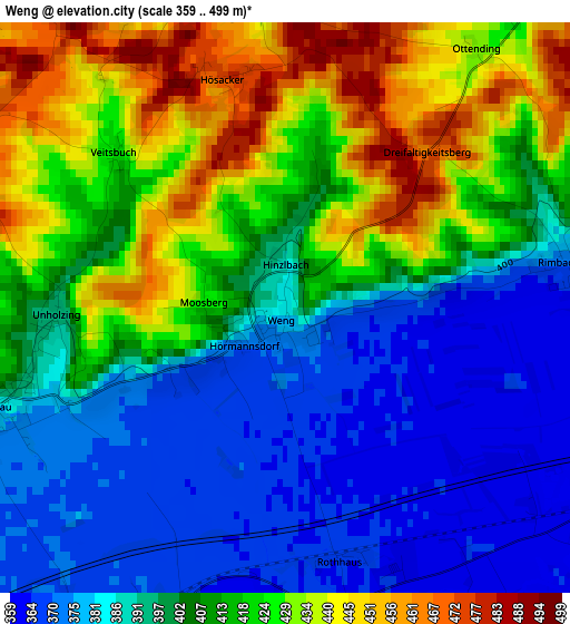 Weng elevation map