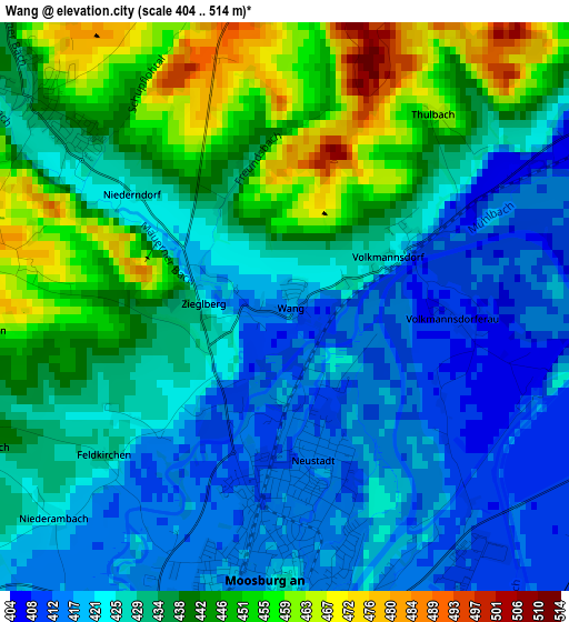 Wang elevation map