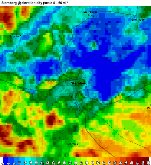 Sternberg elevation map