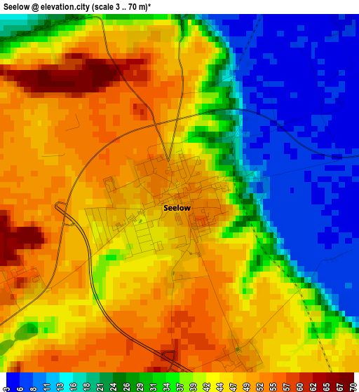 Seelow elevation map