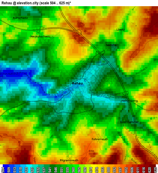 Rehau elevation map