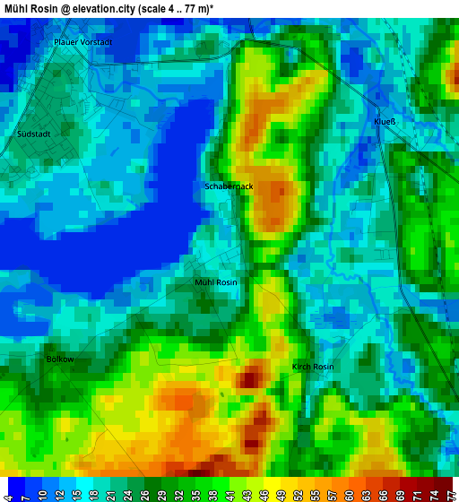 Mühl Rosin elevation map