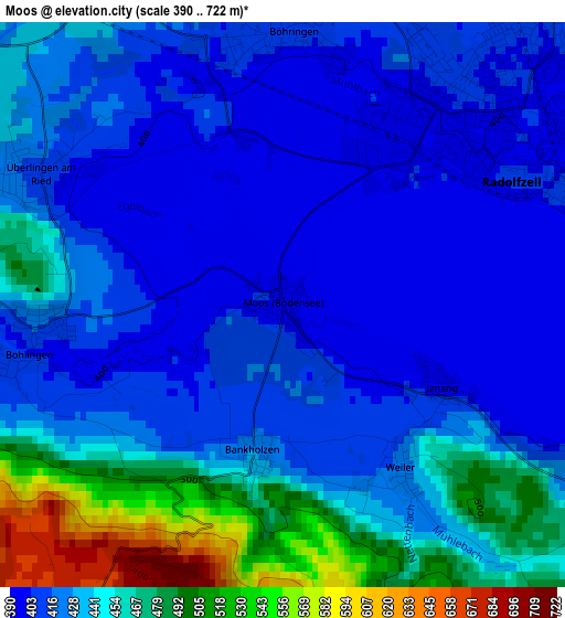 Moos elevation map