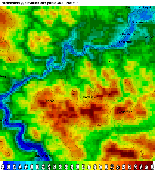 Hartenstein elevation map