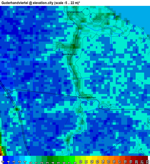 Guderhandviertel elevation map