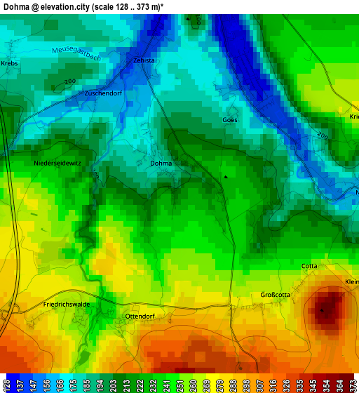 Dohma elevation map