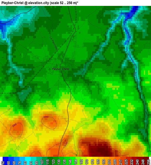 Pleyber-Christ elevation map