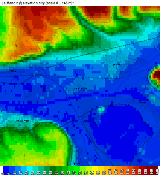 Le Manoir elevation map