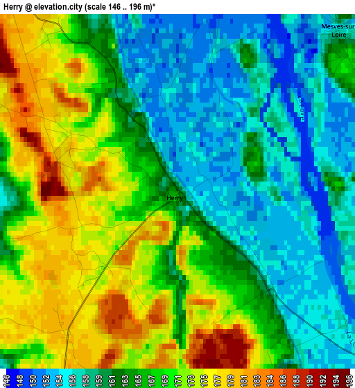 Herry elevation map