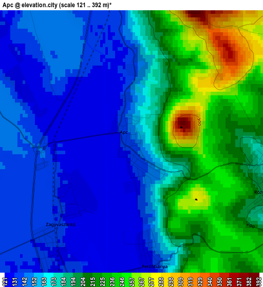 Apc elevation map