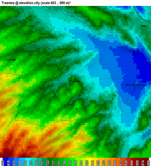 Trasmoz elevation map