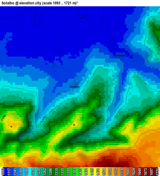 Sotalbo elevation map