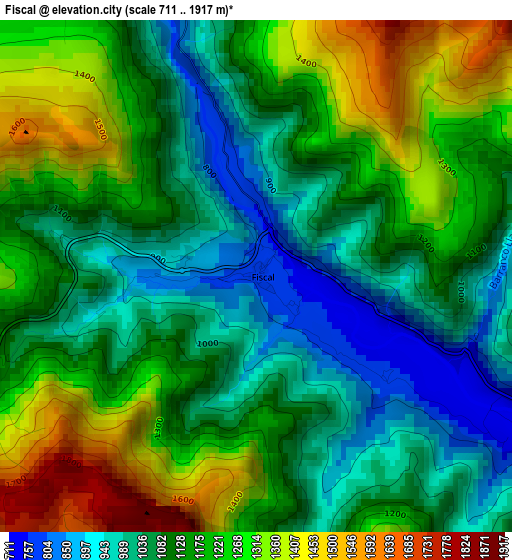 Fiscal elevation map