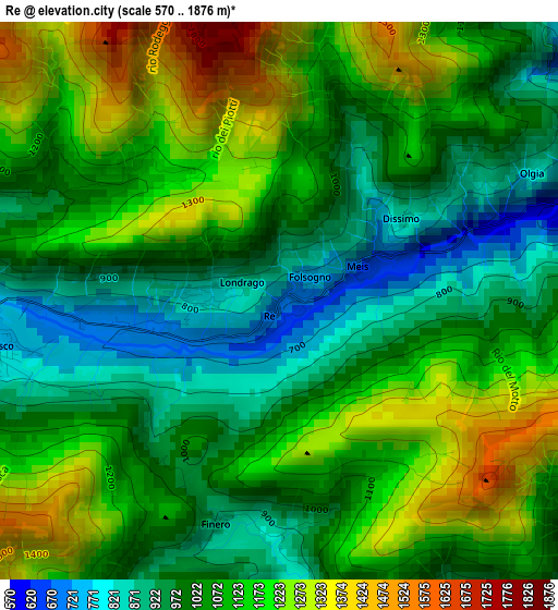 Re elevation map