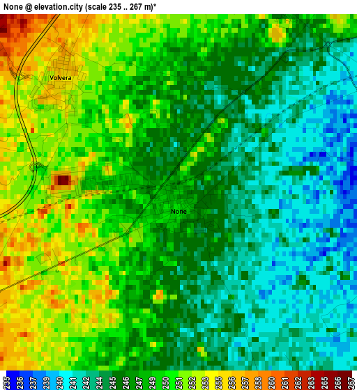 None elevation map