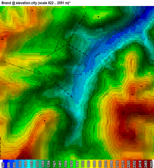 Brand elevation map