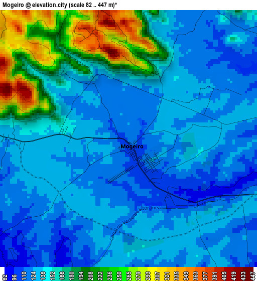 Mogeiro elevation map