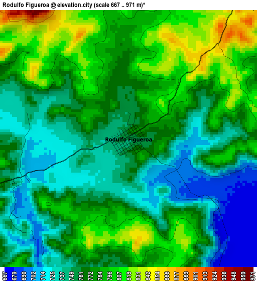 Rodulfo Figueroa elevation map